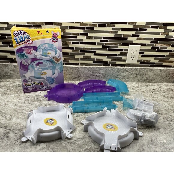 Little Live Pets - Lil’ Mouse House Trail- Open Box- Incomplete Set - Picture 1 of 4